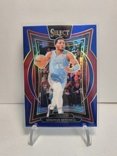 Donovan Mitchell 2024-25 Panini Select Concourse Blue Prizm #21 