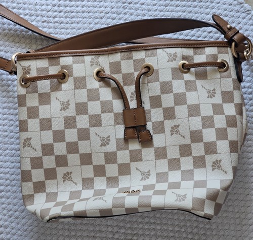 Joop Cortina Piazza Franziska Bucket Beuteltasche beige braun