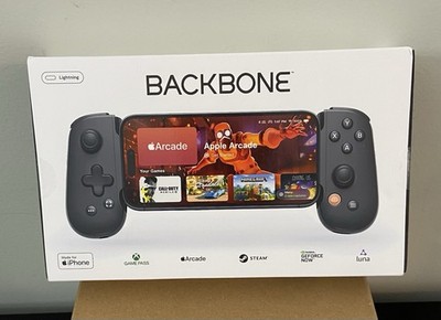 Backbone One Mobile Controller for iPhone Lightning Black Game Pass Apple Arcade