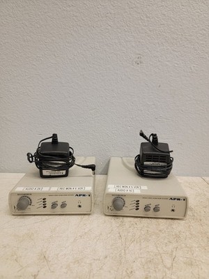 (2) Louroe Electronics Single Zone Audio Base Station APR-1.