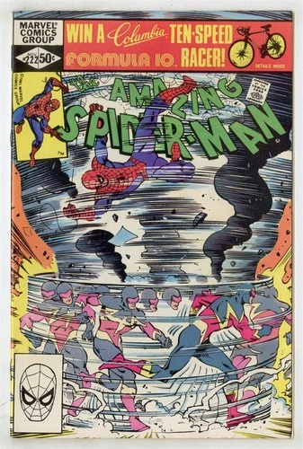 Amazing Spider-Man #222 VF+ 8.5 white pages  Marvel  1981  No Reserve
