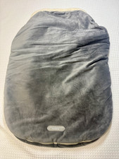 JJ Cole Collections BundleMe Lite, Slate Gray, Up To 21 lbs Infant Carrier Cover