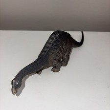 2002 Schleich Germany Apatosaurus Dinosaur Toy Model Figure 9-1/2" x 3-1/2"tall