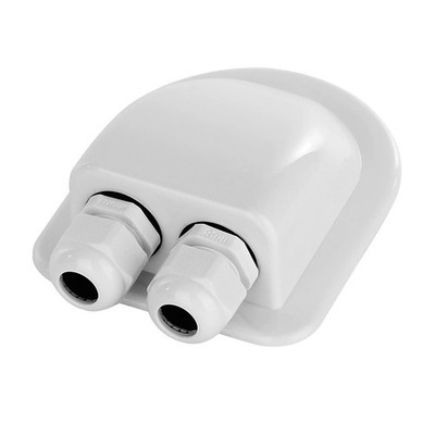 Cable Entry Box with 2 Glands and Seals for RV Caravan Boat Roof Applications