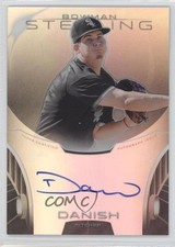 2013 Bowman Sterling Prospect Refractor 73/150 Tyler Danish #BSAP-TDA Auto 0x5