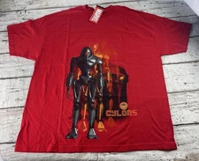 Rare Vintage NOS Y2K Mad Engine Shirt Black Cylons 2XL NWT