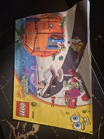 LEGO SpongeBob Krusty Krab (New) 3833 & Good Neighbors 3834 Sets (All Peices)