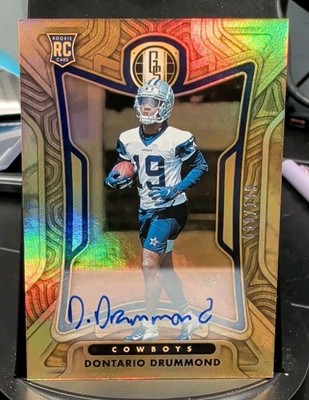 2022 Panini Gold Standard - Rookies Dontario Drummond #166 Autographs /199 (AU,