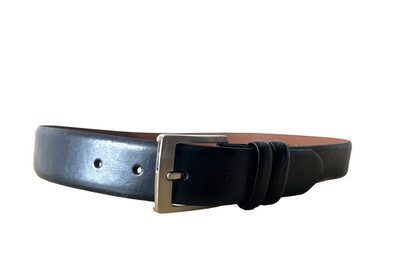 BOSCA BLACK LEATHER MADE IN CANADA BELT MEN'S SIZE 34 85