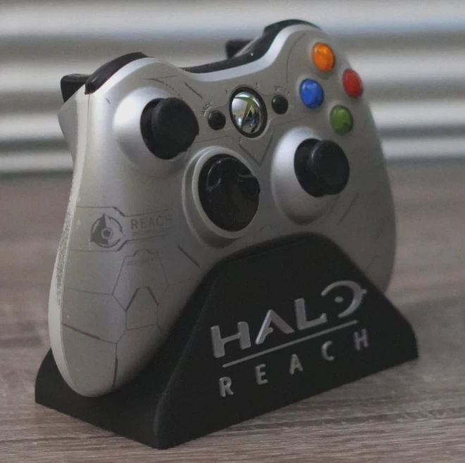 Stand For Halo Reach Xbox 360 controller, Custom 3d Print - Image 2 of 4