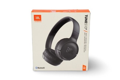 JBL by Harman Tune 510BT Pure Bass Wireless Bluetooth Headphones-NIB