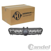 Diederichs KÜHlergrill Waben Grill Chrom Passend FüR VW Golf VII Gtd-Optik