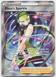 Elesa's Sparkle (Full Art) 260/264 Fusion Strike