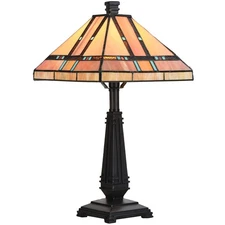 L10798 Mission Tiffany Style Stained Glass Table Lamp for Home Decoration