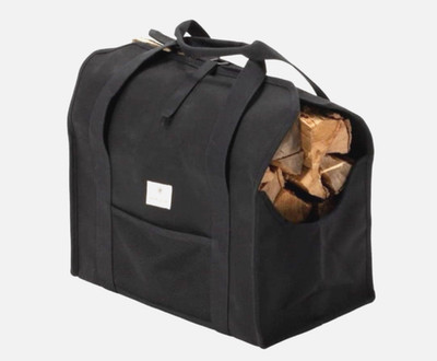 Snow Peak Firewood Carry Bag Black HQ 10th Anniversary Limited New Japan
