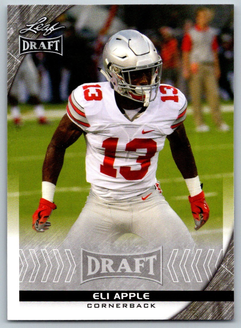 2016 Leaf Draft Eli Apple Ohio State Buckeyes #30