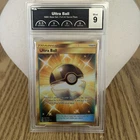 2017 Pokemon Sun & Moon Base Set Ultra Ball Full Art Secret Rare #161 PCG 9