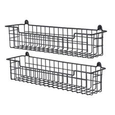 Spice Rack Organizer Wall Mount, Spice Organization Storage Shelf , 2 Packs