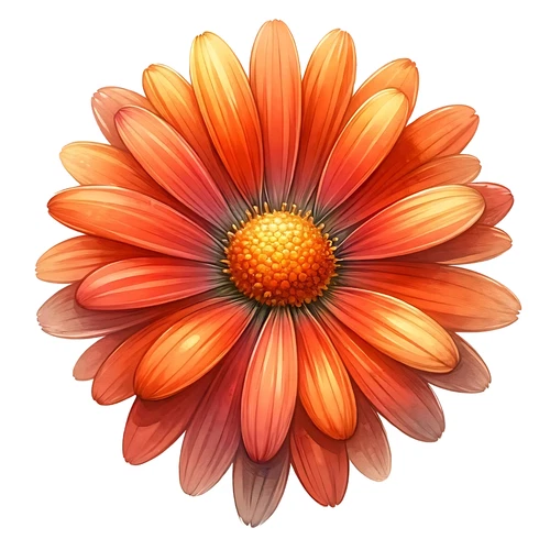 Daisy Flower Floral Self Adhesive Vinyl Sticker