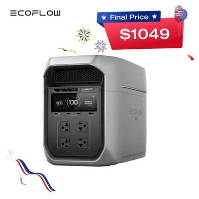 EcoFlow ポータブル電源 DELTA 3 Max Plus ECOFLOW 新製品 ポータブル電源 大容量 DELTA 3 Max Plus 2048Wh リン