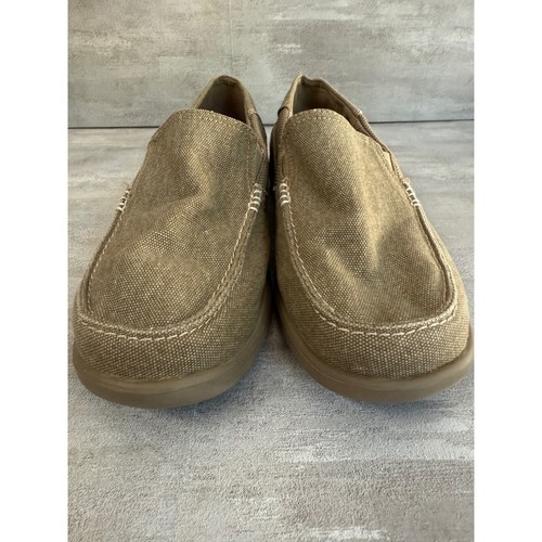 Crocs Para Hombres Mocasines Sin Cordones Informales Lona Zapatos Cómodos Talla 8 - Imagen 3 de 8
