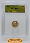 1999 Eagle 1/10 oz Gold $5, ICG MS 70 - #B60257