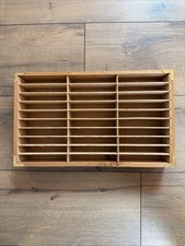 Rangement Cassette Audio Vintage Bois