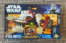2011 STAR WARS Clone Wars Collection REPUBLIC ATTACK SHUTTLE  Attack Base  NEW