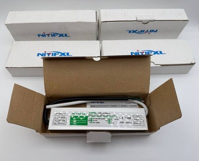NIYIP LED Driver Power Supply for 12V LED Lights 60W IP67 Waterproof 5 Pack