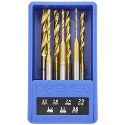 Dremel MAX 628 DM 26150628DM Präzisionsbohrer-Set 0.8 mm, 1.2 mm, 1.6 mm, 2 mm,