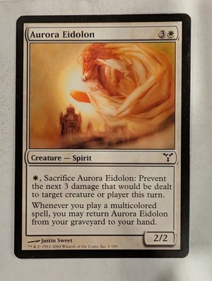 Aurora Eidolon - Dissension - Magic the Gathering MTG Nice!