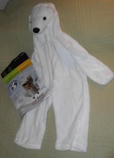 Toddler Polar Bear Ice Cub Fantasy World Plush White Costume 12-18 Mos NEW wTag
