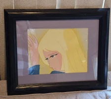 Cel Animation Space Battleship Yamato Star Blazers Teresa 10" x 7.5" Anime