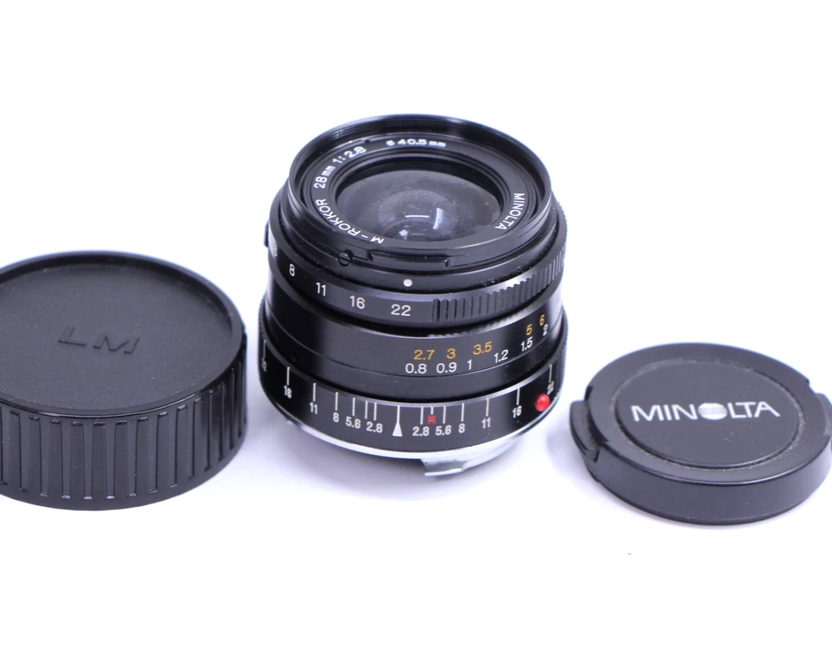 Minolta Leica M Camera Lenses 28mm Focal for sale | eBay