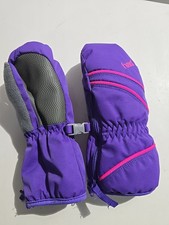 Head Jr DuPont Sorona Ski Mittens Small Purple/Pink
