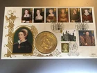 GB STAMPS BENHAM FAUX COIN / MEDALLION FIRST DAY COVER CATHERINE HOWARD