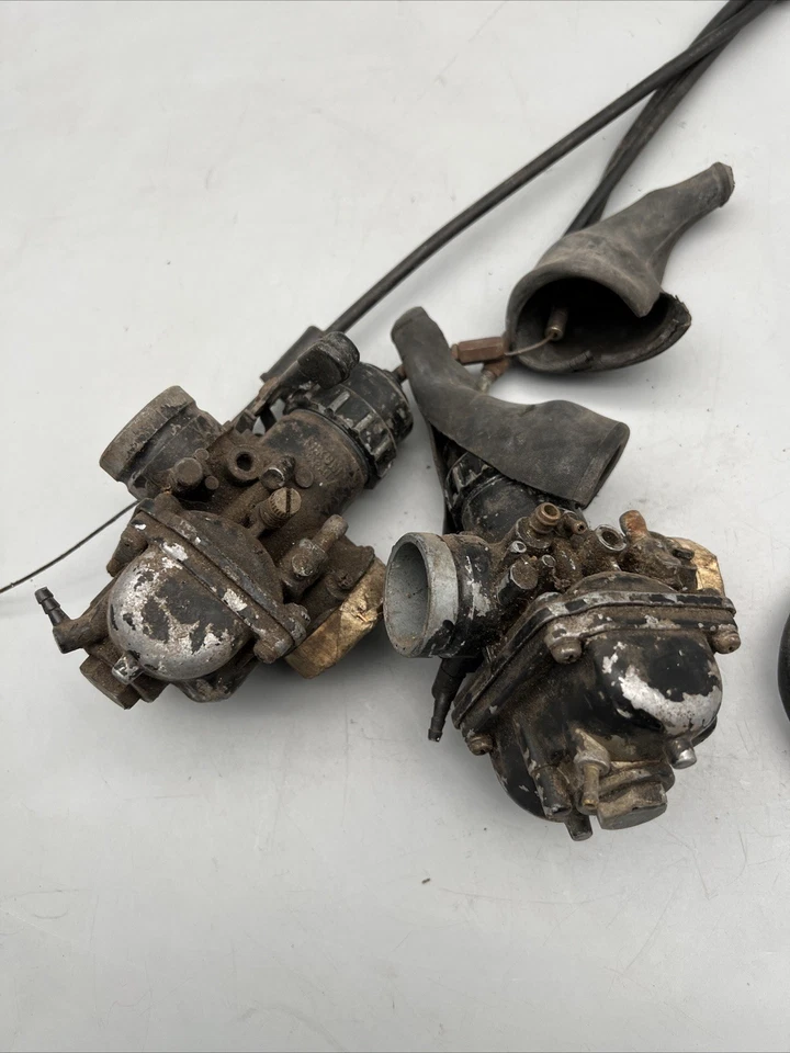 Carburador YAMAHA RD250 - Juego carburador - mango de gas J0042 Foto 2 de 4