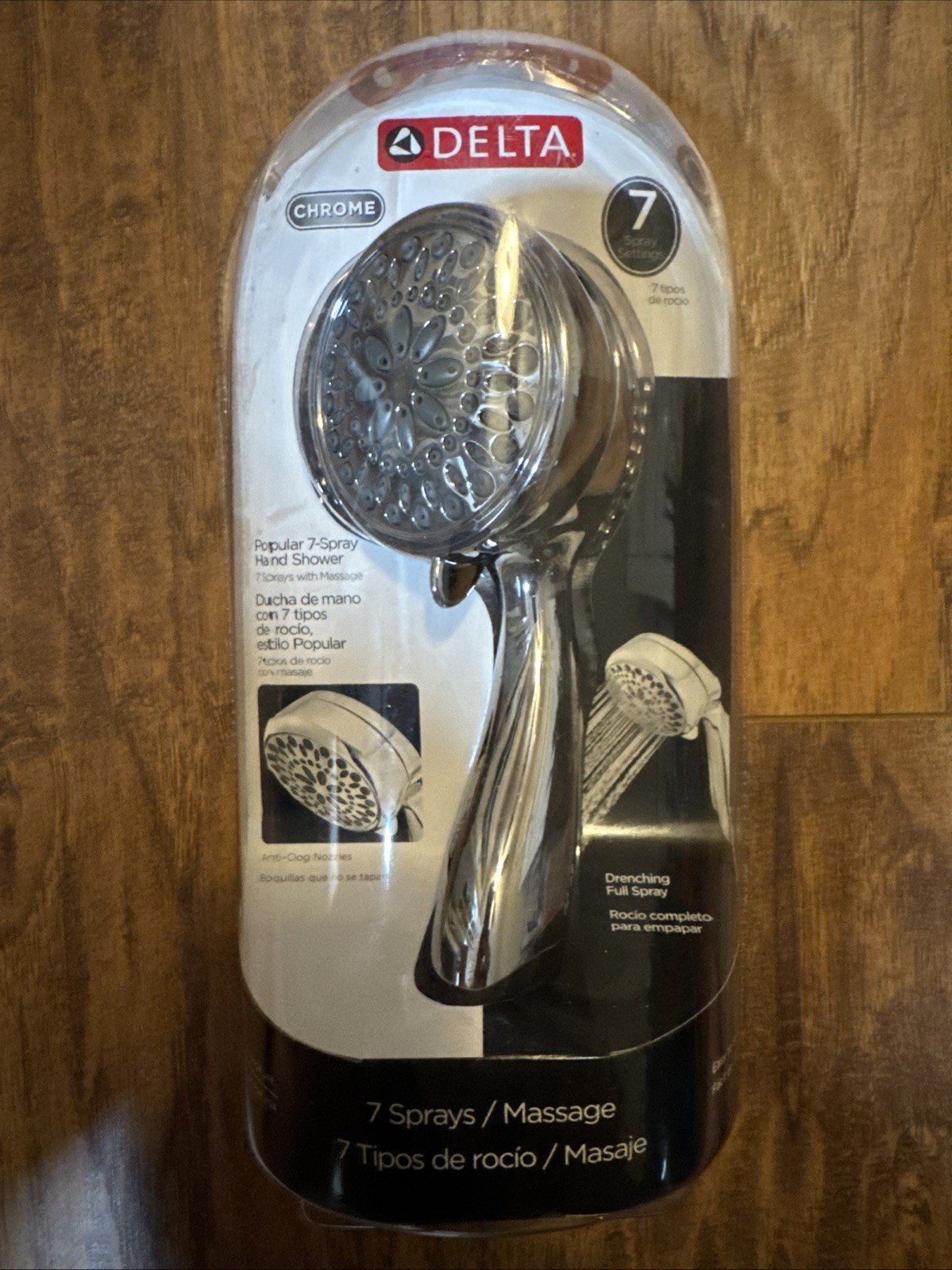 Delta 75700 Universal Showering 2.5 GPM Multi-Function Handh