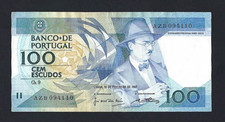 BANCO DE PORTUGAL 100 ESCUDOS 1987 P-179 PORTUGAL 100 ESCUDOS