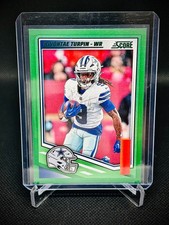 2025 Panini Score KAVONTAE TURPIN Green #250 Cowboys