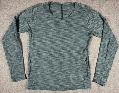 Lululemon &go City Pullover in Heathered Dark Fuel green 4