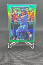 2025 Topps Series 2 - Leo Jimenez #535 Green Rainbow Foilboard /99 (RC)