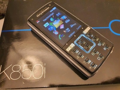 Sony Ericsson Cyber-shot K850I Complete- Blue Ohne Simlock. Top Condition!!!