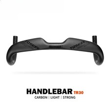 Road Bike Carbon Handlebar 400/420/440mm UD Matt Internal Routing Bent Bar