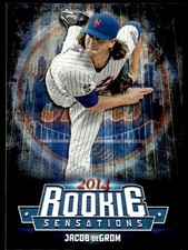 2015 Topps Update Rookie Sensations Jacob deGrom New York Mets #RS-9