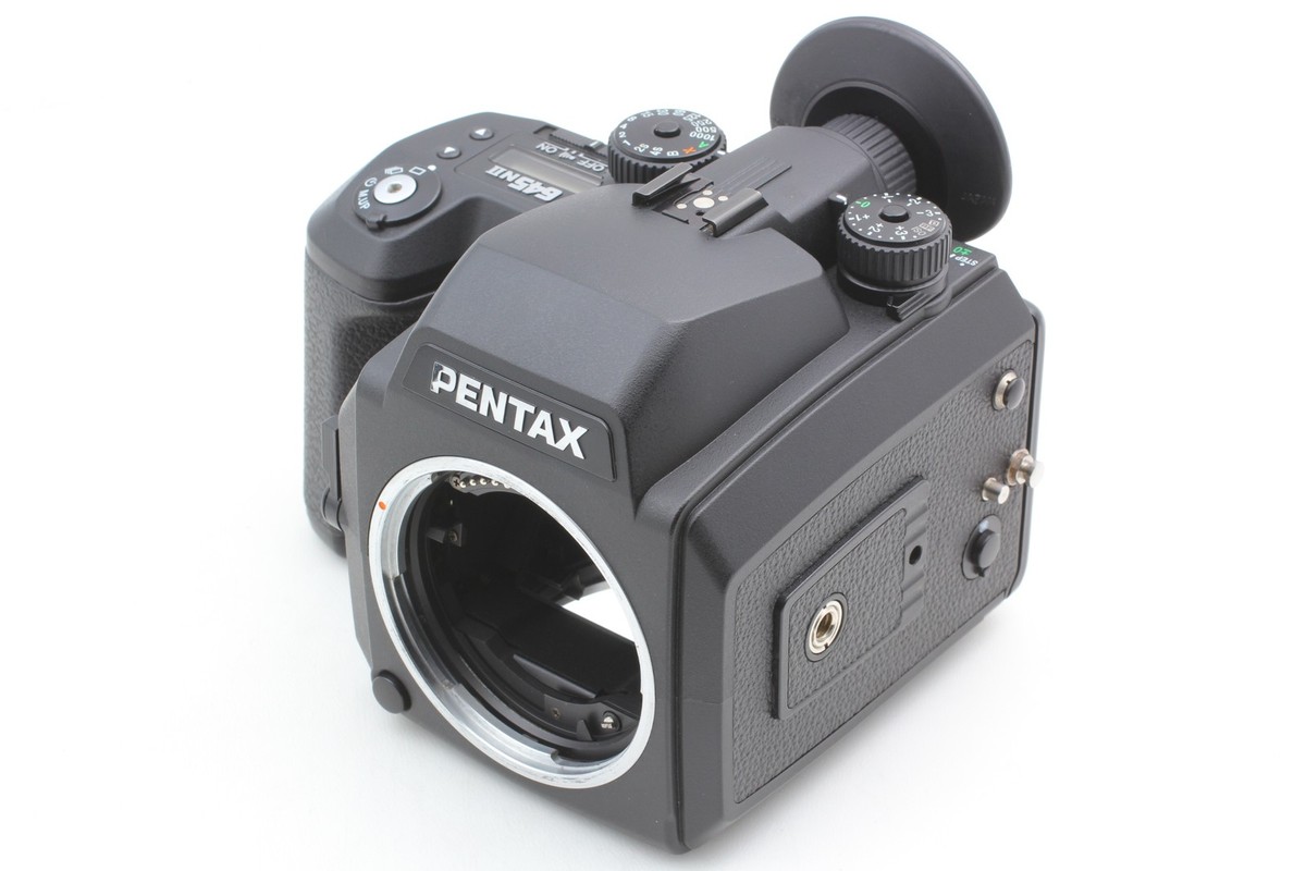 Top MINT] Pentax 645 NII N II MF Film Camera + FA 75mm f2.8 Lens