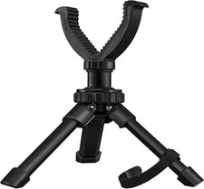 Shooting Rest Tripod - Adjustable Height, 360 Degree Rotation, V Yoke Stand - Po