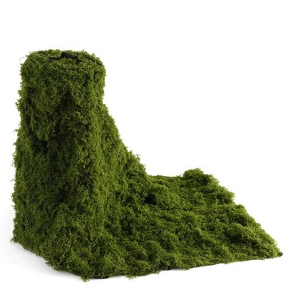 Fake Moss Mat Artificial Moss Roll - 12'' x 71''Cloud Soft Feel Moss Table Runn...