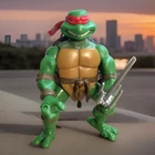 Vintage Teenage Mutant Ninja Turtles 5" Raph RAPHAEL Mirage Studios Playmates