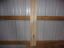1 PC SOFT MAPLE LUMBER WOOD KILN DRIED BOARDS 37 5/8" X 5" X 1 1/8" LOT C21C